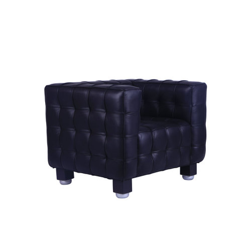 Josef Hoffmann Kubus Sofa da đơn bản sao