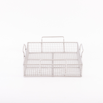 SS304 Wire Mesh Basket with Handle