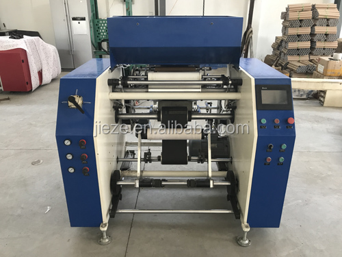 5-shaft Small Roll PVC Cling Film Rewinding Machine