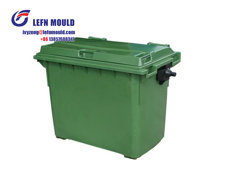 660 Liter mobile Garbage Bin mold/Tong sampah/ Waste Bin Mould manufacturer in Taizhou