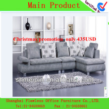 Hot selling fabric corner settee factory directly sale Corner fabric sofa
