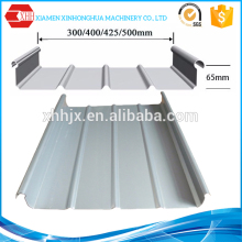 Metal standing seam bemo roof panel roll forming machine for sale