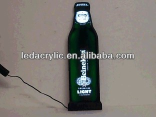 LED Motion Bottle Beer Bar Sign
