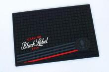 Promotional bar mats with logos Customized rubber bar spill