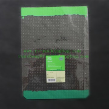 High clarity Bread packing CPP micropore bag with side sealing