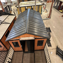 Custom Prefab holiday house with gable roof design