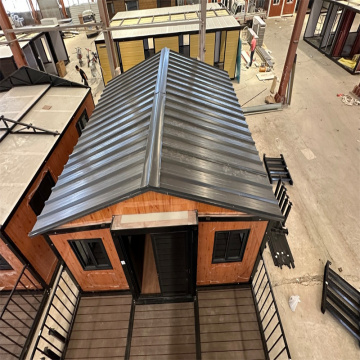 Custom Prefab holiday house with gable roof design