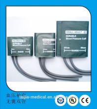 hospital TPU double hose NIBP blood pressure cuff with bladder