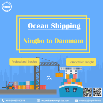 Frete marinho de Ningbo para Dammam