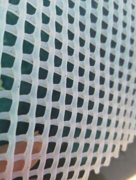 Plastic Flat Nettings polyethylene mesh white color