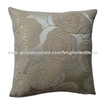 Elegant Chenille Jacquard Cushion Cover
