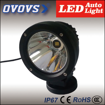 OVOVS round super bright Led driving lght 25w 12v Offroad led work light cannon