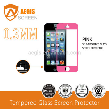 colorful import phone accessory screen protector 2.5D tempered glass