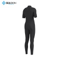 Seaskin 3mm Neoprene Zipperless Lengan Pendek Lelaki Spring Suit