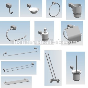 Wholesale Europe standard new design sustainable quality wall fitting bathroom accessory set hotel balfour hardware