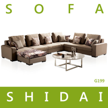 living room double sided sofa / fabric sofa set models / big size sofa G199