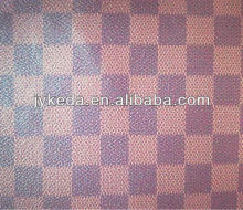 PVC leather /mosaic printed leather for bag leather