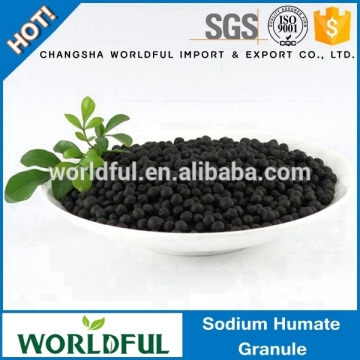 excellent water solubility organic fertilizer sodium humate granule