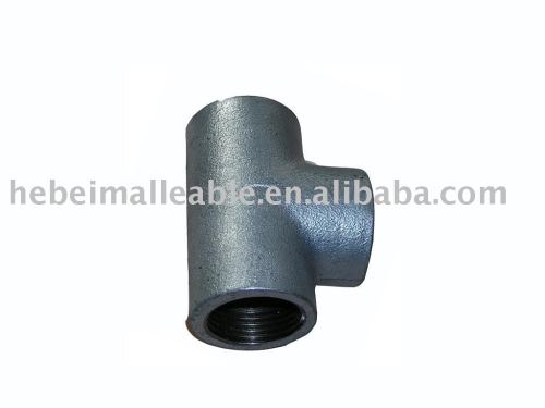 plain malleable iron pipe fittings,plain tees