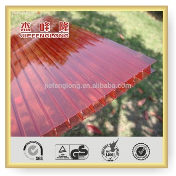 Twin- wall 5MM Polycarbonate Hollow Roofing & Sheet