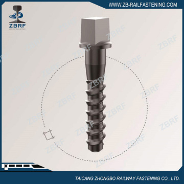 AREMA High Strength Screw Spike with Waxed Finish
