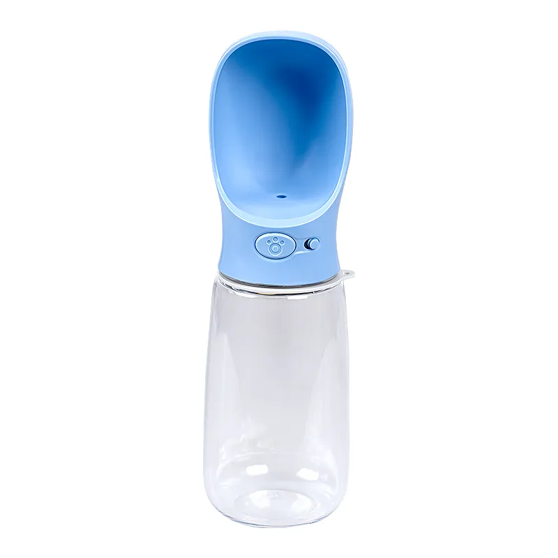 Rena Pet Factory Price Dog Fashion Travel Water Bottle Leak Proof Portable Dispenser with Feeder for Outdoor