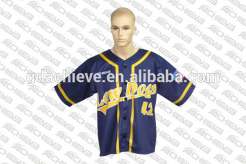 Custom made men's short sleeve throwback baseball jersey