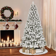 Hot Selling White Powder Snowing Decorative Christmas Tree