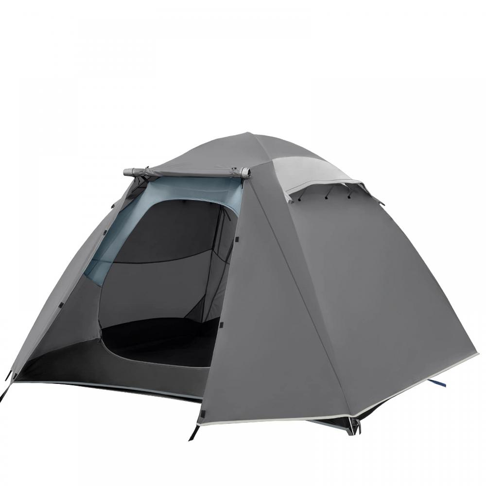 Outerlead 4 Person Gray Lightweight Backpacking Camping Tent