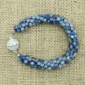 Strass boule aimant Bracelet de perles de cristal Mini pour femmes