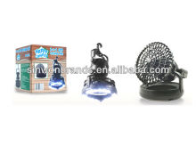2 in 1 happy camping 18 leds ceiling fan