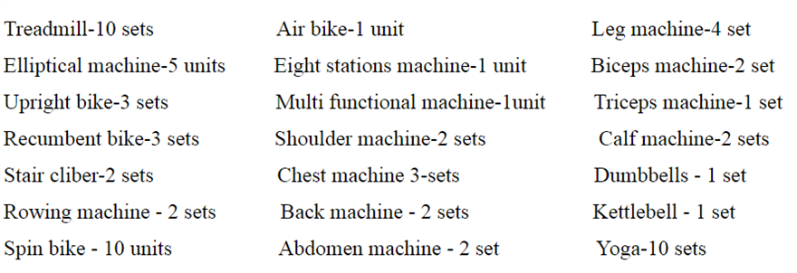 GYM EQUIPMENT FACTORY