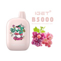 Iget B5000 Puffs Pendre jetable