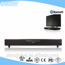 TV Sound Base Bluetooth Tabletop TV Soundbar Digital Speaker System with Remote Control, AUX/RCA Inputs (OHM-4009)