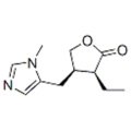 2 (3H)-푸라 논, 3- 에틸 디 하이드로 -4-[(1- 메틸 -1H- 이미 다졸 -5- 일) 메틸]-, (57357246, 57263518,3S, 4R)-CAS 92-13-7