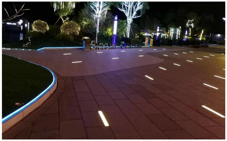 LED LED تحت الأرض مع تأثير تبديد الحرارة جيد