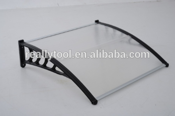 door awning with plastic bracket DIY used windows door