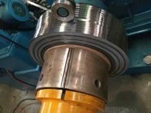 Paper tube strip precise winding machine