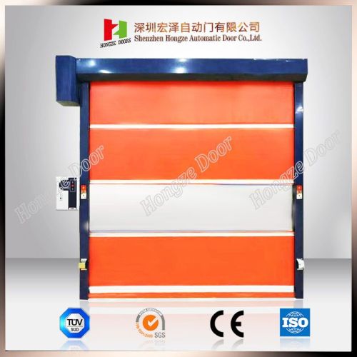 Bahagian luar dan dalaman PVC PVC Rapid Shutter Door