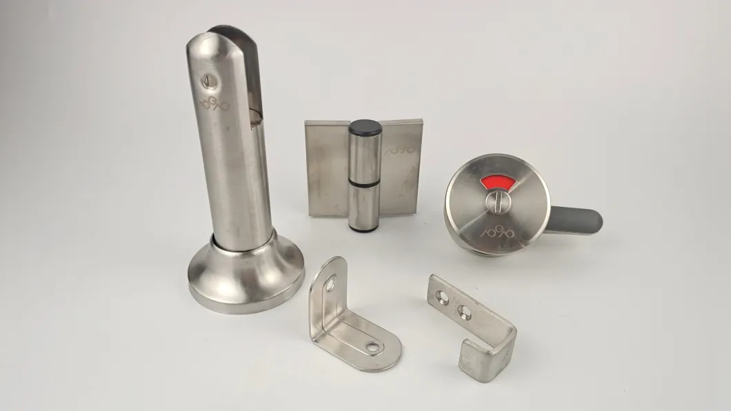 New Design Cheap Price Stainless Steel 304 Toilet Cubicle Hardware