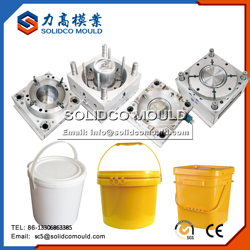 Plastic IML label injection mould