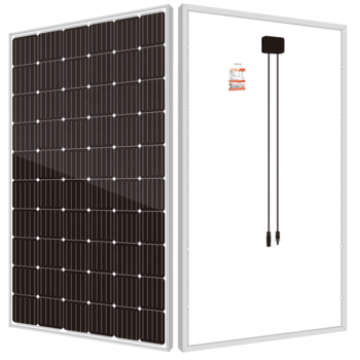 158mm 60 células 310w painel solar monocristalino