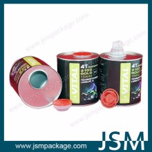 Round Paper Cans for Lubricant 1L