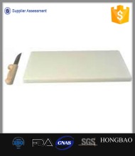 UHMW pe plastic chopping board/UHMW pe round pizza cutting board