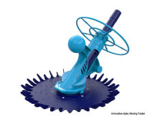 Poolstar P1808 Baracuda commercial pool vacuum cleaner, stong at corner cleaning and climbing walls