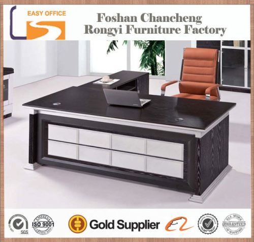 2014 new design best price black modern executive writing desk