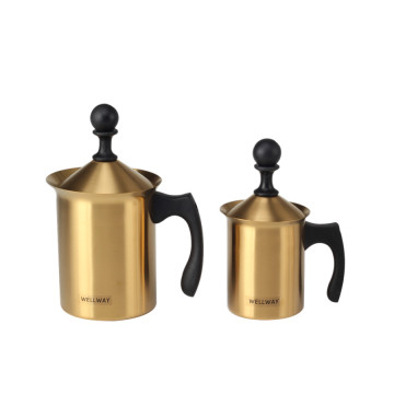 Gold Coffeeware Tools Set for Expresso Coffee