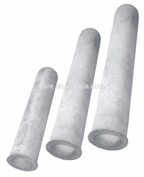 silicon carbide ceramic thermalcouple protecting tude