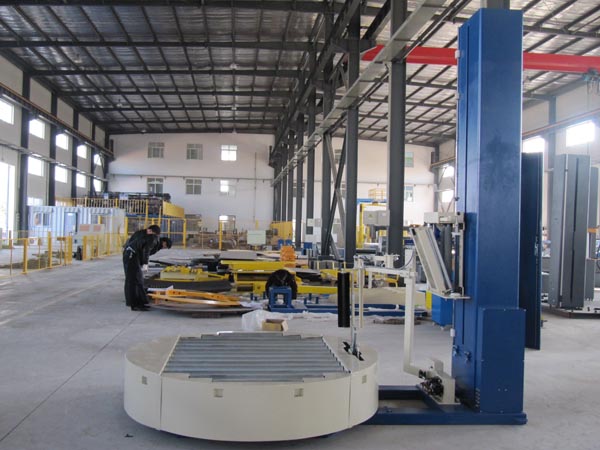 Automatic Online Pallet Packing Machine