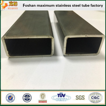 rectangle welded tubes stainless steel 304 pipe